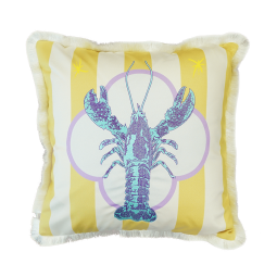 Lobster Lemon Cushion