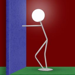 OMINO Small Pusher Lamp (White)