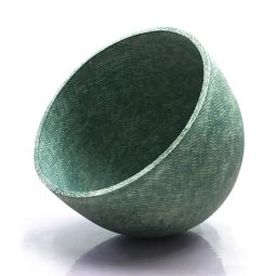 Internal Dialog Conic Green Sculpture