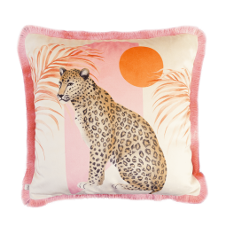 Leopard Pink Cushion