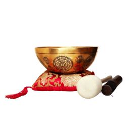 Himalayan Premium Carving Singing Bowl