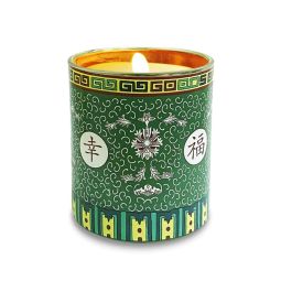 Prosperity Soy Jar Candle, Green (495ml)