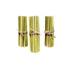 Bamboo Straw (Bundle of 100pcs: Regular)
