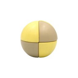 Patched Sphere Container (Butter)