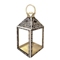 Square Duxton Lantern (Polished Steel)