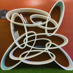 The GIULIA 3D Printed Recycle Plastic Display Object