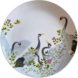 The Birds of Longevity Dinner Plate