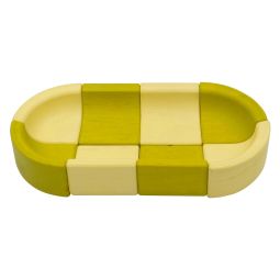 Patched Tray (Mustard)